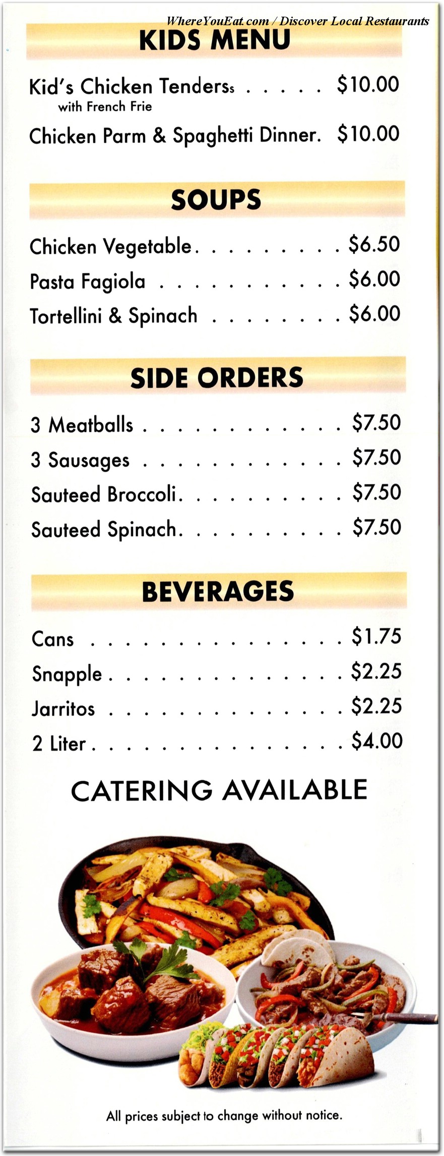 menu 7